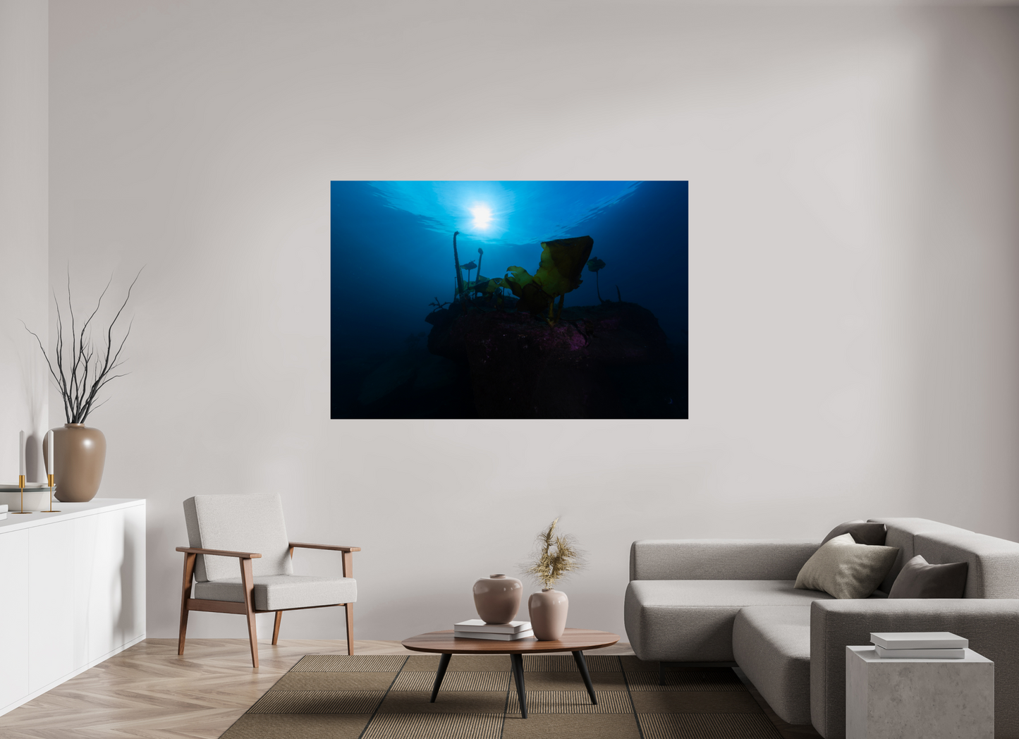 180 x 120 cm, ChromaLuxe HD Metal Print Awaiting Spring