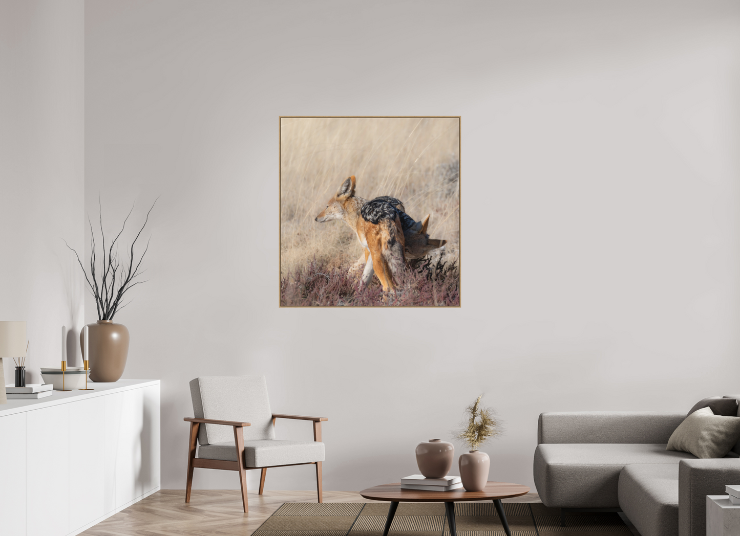 100 x 105.5 cm, Hahnemühle Photo Rag - Natural Oak Floater Kin