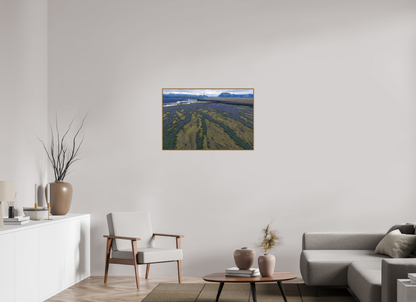 90 x 60 cm, Hahnemühle Photo Rag - Natural Oak Floater Two Rivers