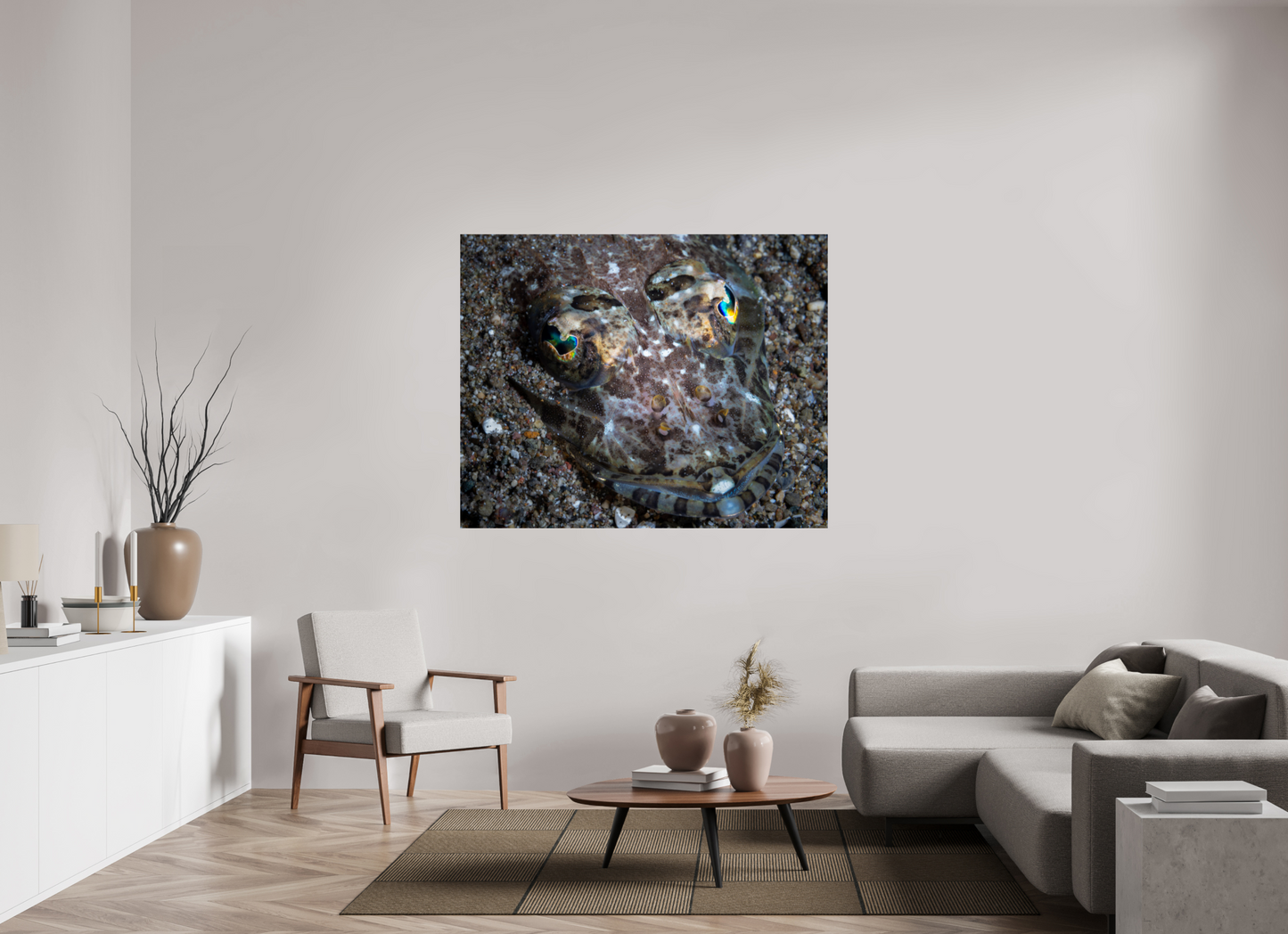 150 x 120 cm, ChromaLuxe HD Metal Print Crypsis