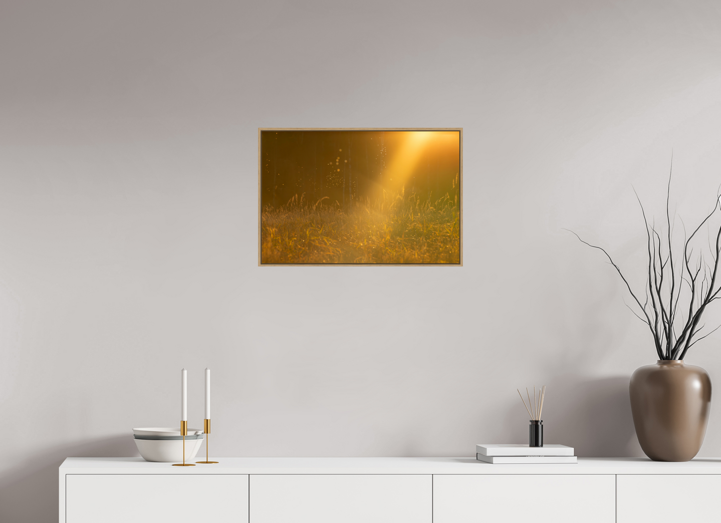 60 x 40 cm, Hahnemühle Baryta - Natural Oak Floater Elegy