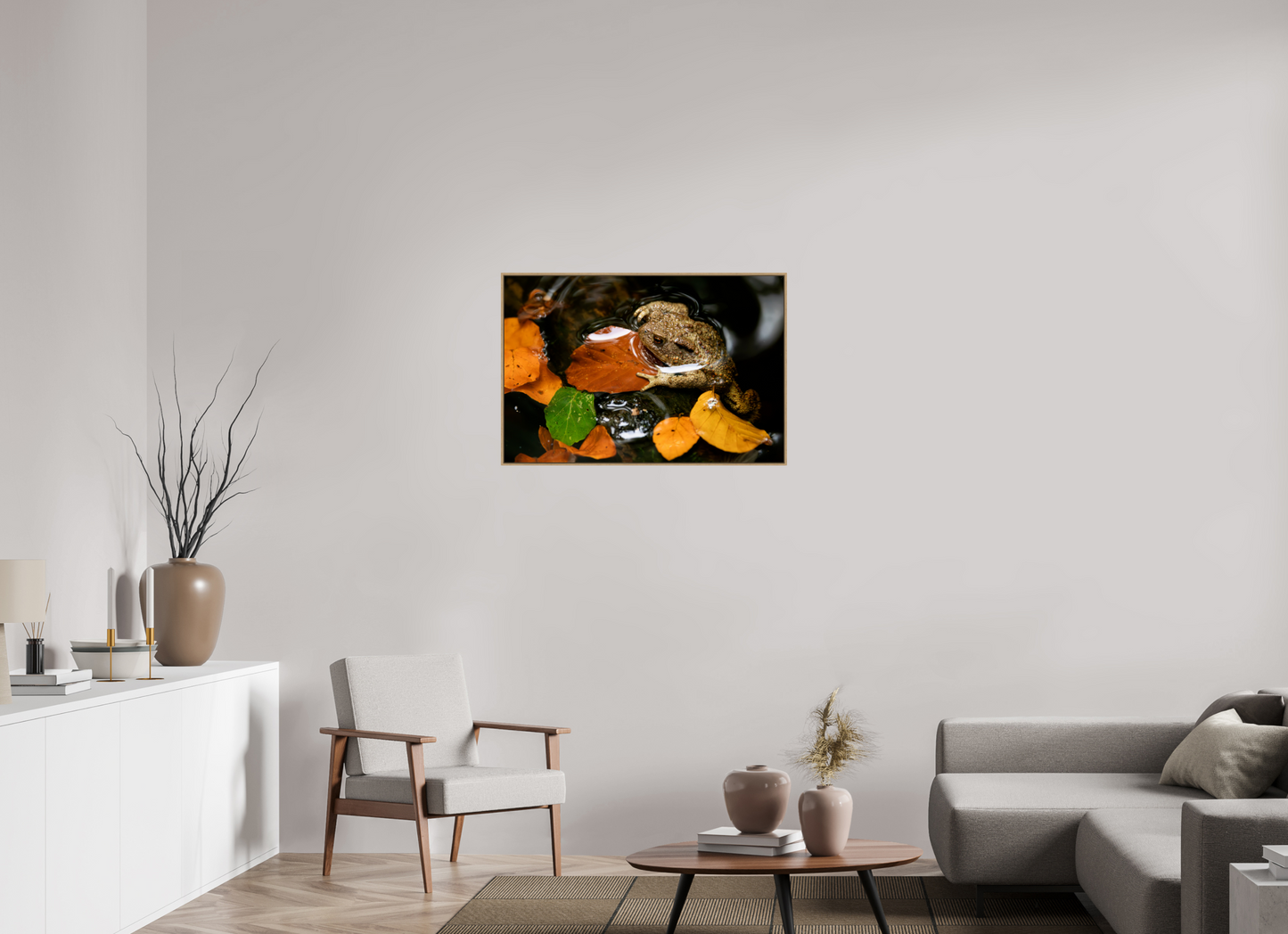 90 x 60 cm, Hahnemühle Baryta - Natural Oak Floater Autumn