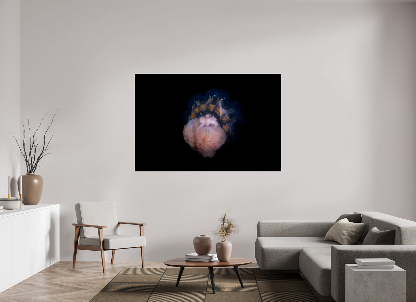 180 x 120 cm, ChromaLuxe HD Metal Print The Hitchhiker