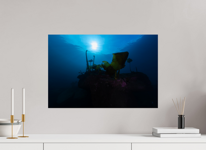 60 x 40 cm, ChromaLuxe HD Metal Print Awaiting Spring