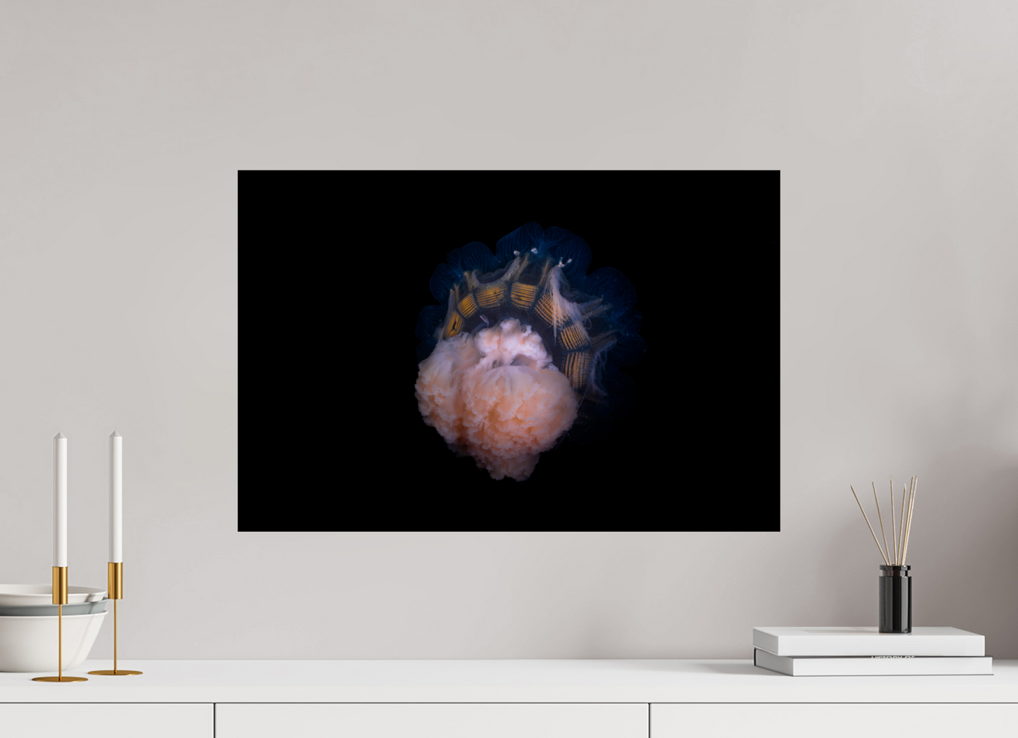 60 x 40 cm, ChromaLuxe HD Metal Print The Hitchhiker