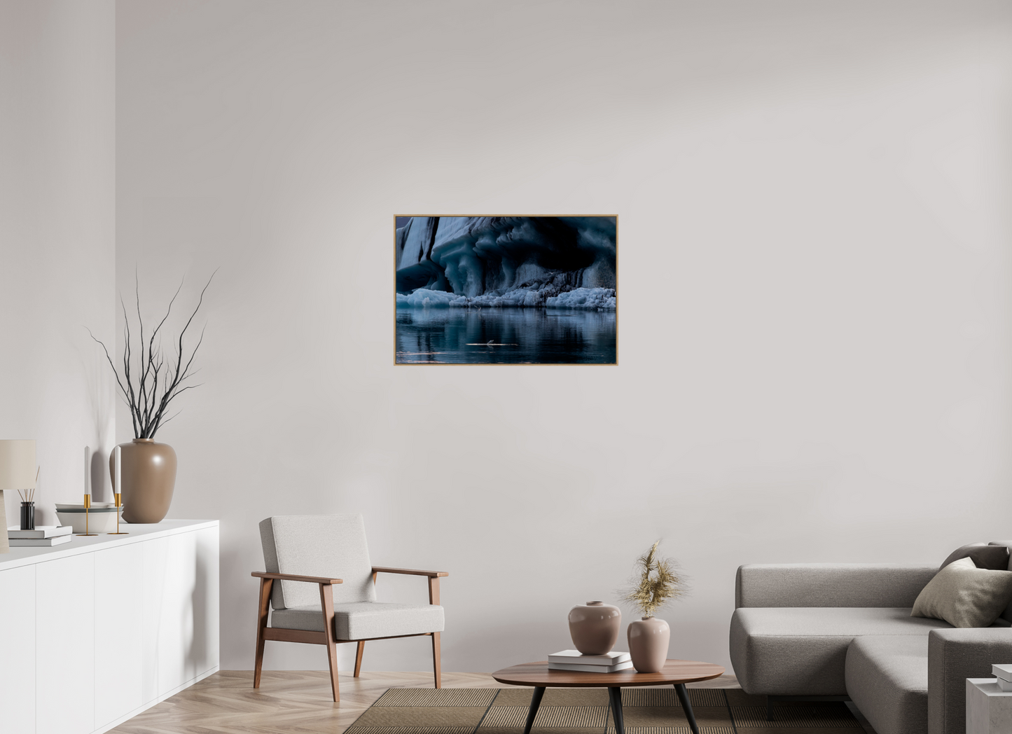 90 x 60 cm, Hahnemühle Baryta - Natural Oak Floater Contrasts