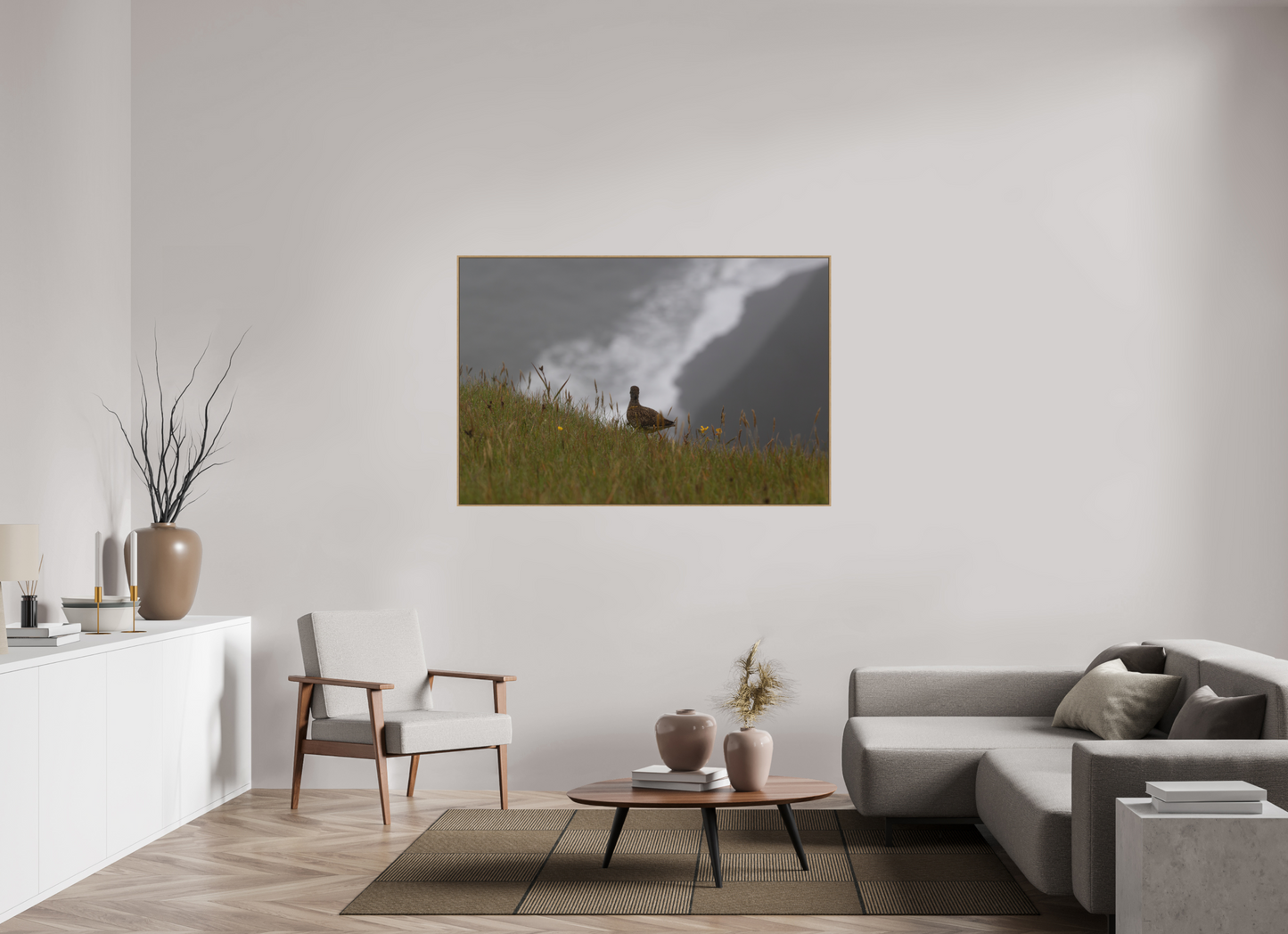 150 x 100 cm, Hahnemühle Photo Rag - Natural Oak Floater The Observer