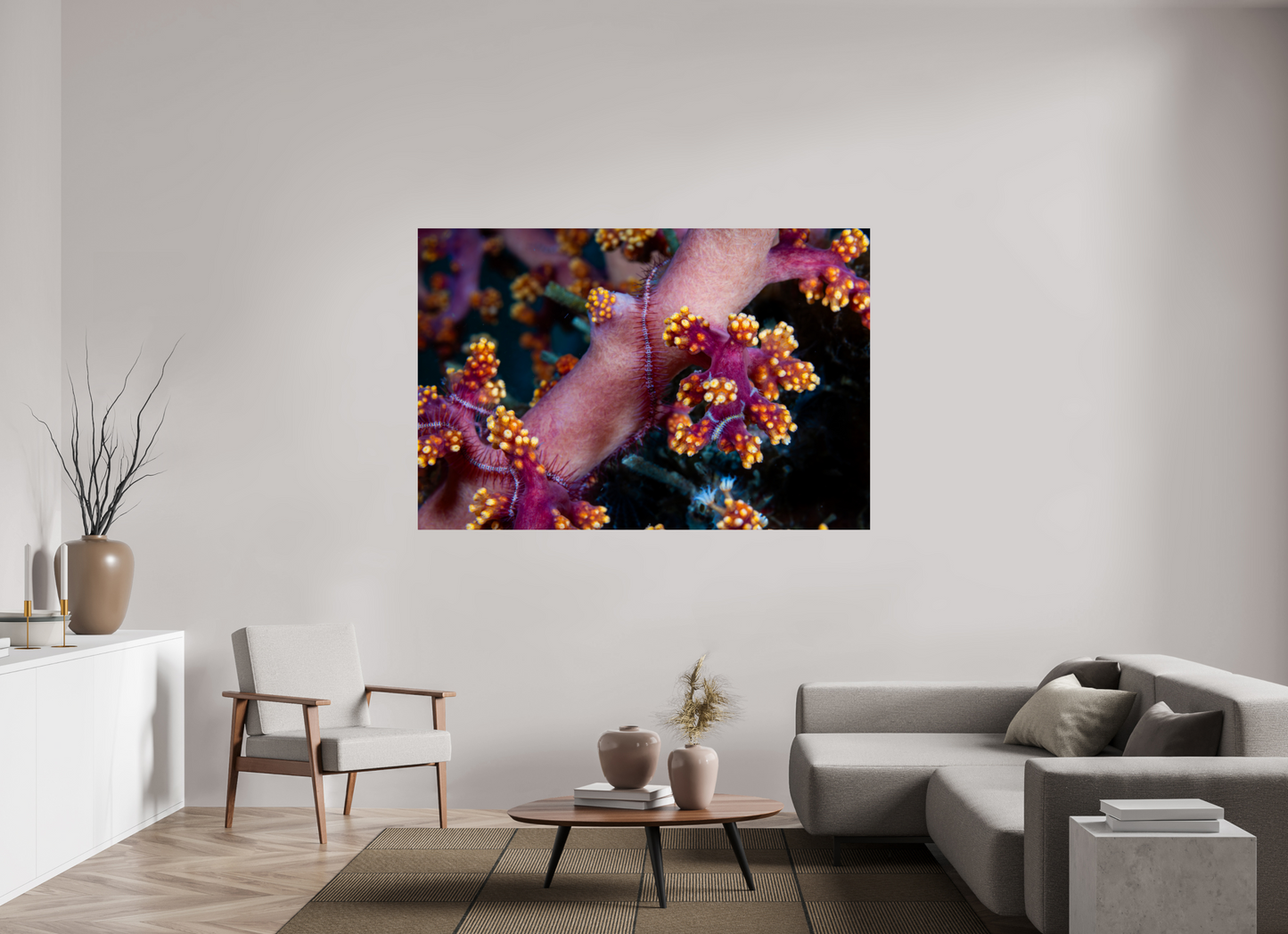 180 x 120 cm, ChromaLuxe HD Metal Print Entwined