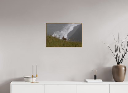 60 x 40 cm, Hahnemühle Photo Rag - Natural Oak Floater The Observer