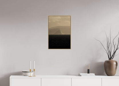 40 x 60 cm, Hahnemühle Baryta - Natural Oak Floater Into the Storm