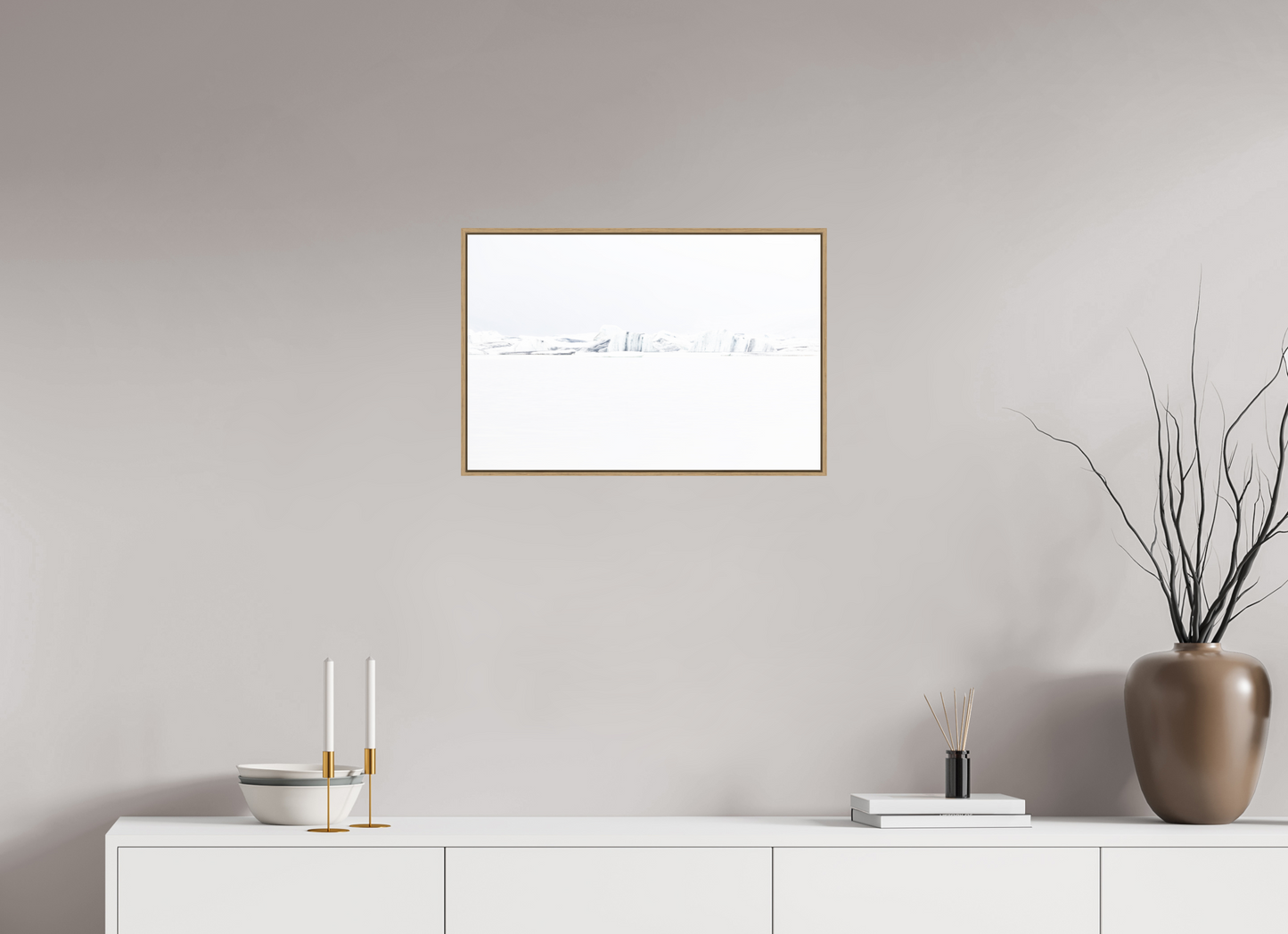 60 x 40 cm, Hahnemühle Baryta - Natural Oak Floater Gradations