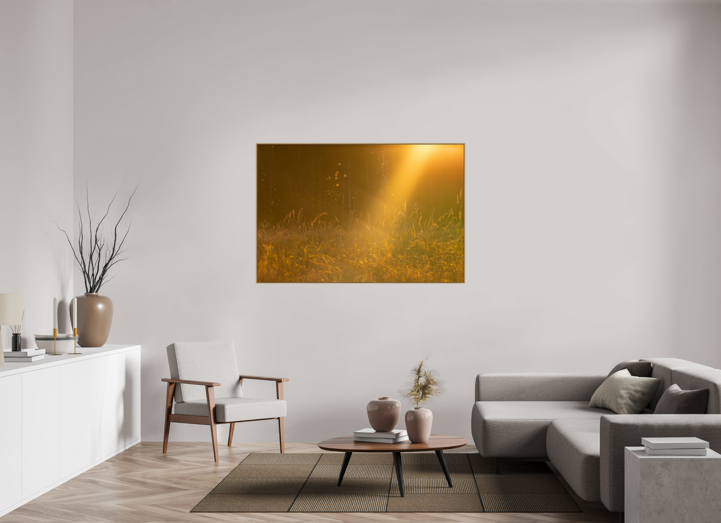 150 x 100 cm, Hahnemühle Baryta - Natural Oak Floater Elegy
