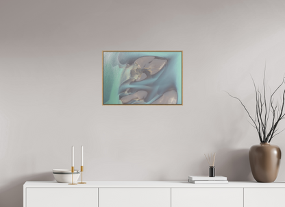 60 x 40 cm, Hahnemühle Baryta - Natural Oak Floater Embrace