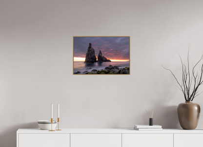 60 x 40 cm, Hahnemühle Baryta - Natural Oak Floater The Guardians