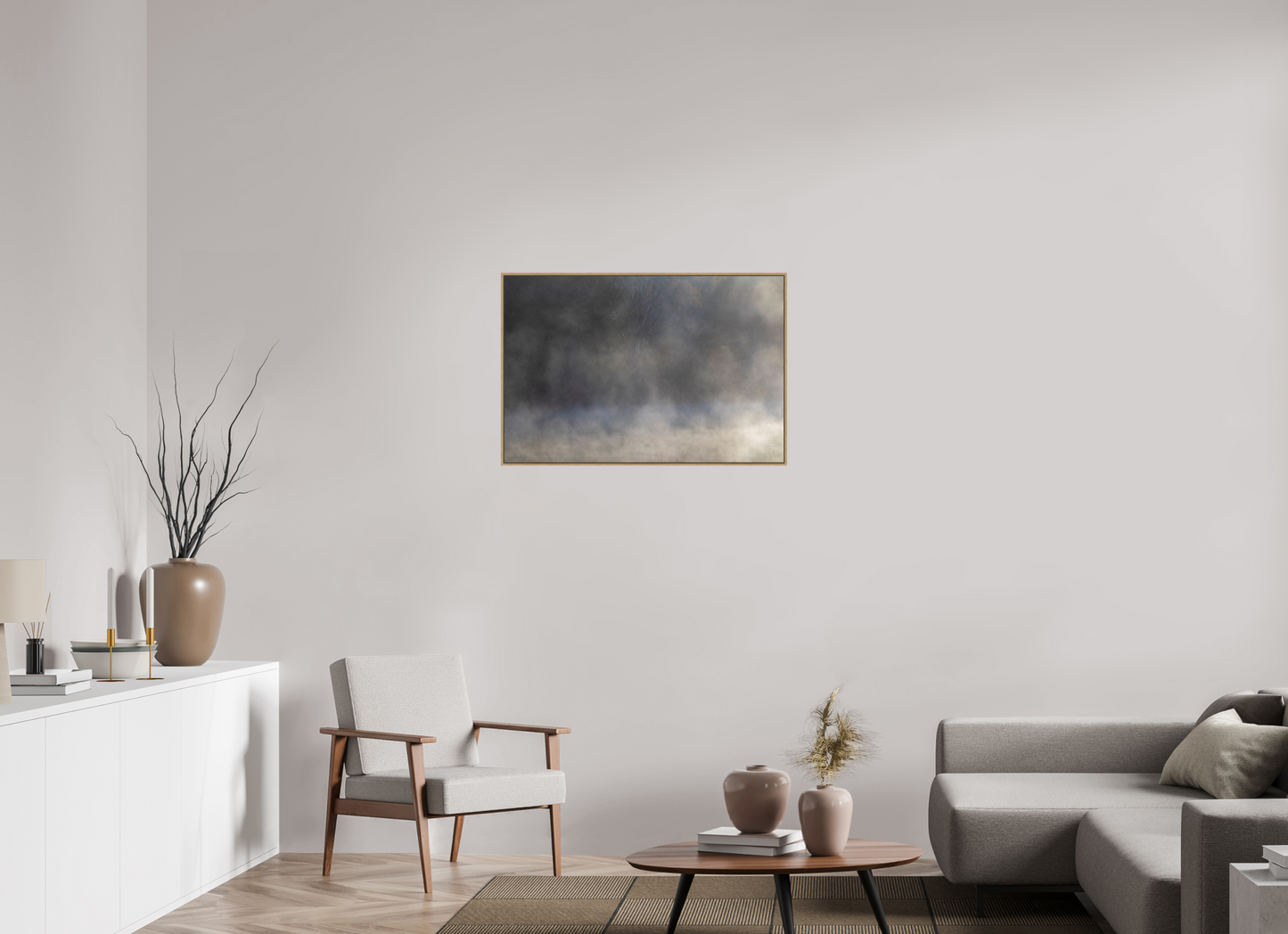 90 x 60 cm, Hahnemühle Photo Rag - Natural Oak Floater Resilience