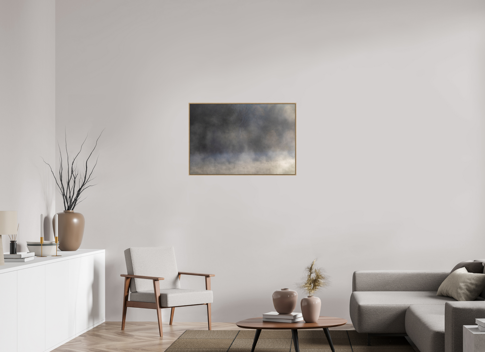 90 x 60 cm, Hahnemühle Photo Rag - Natural Oak Floater Resilience