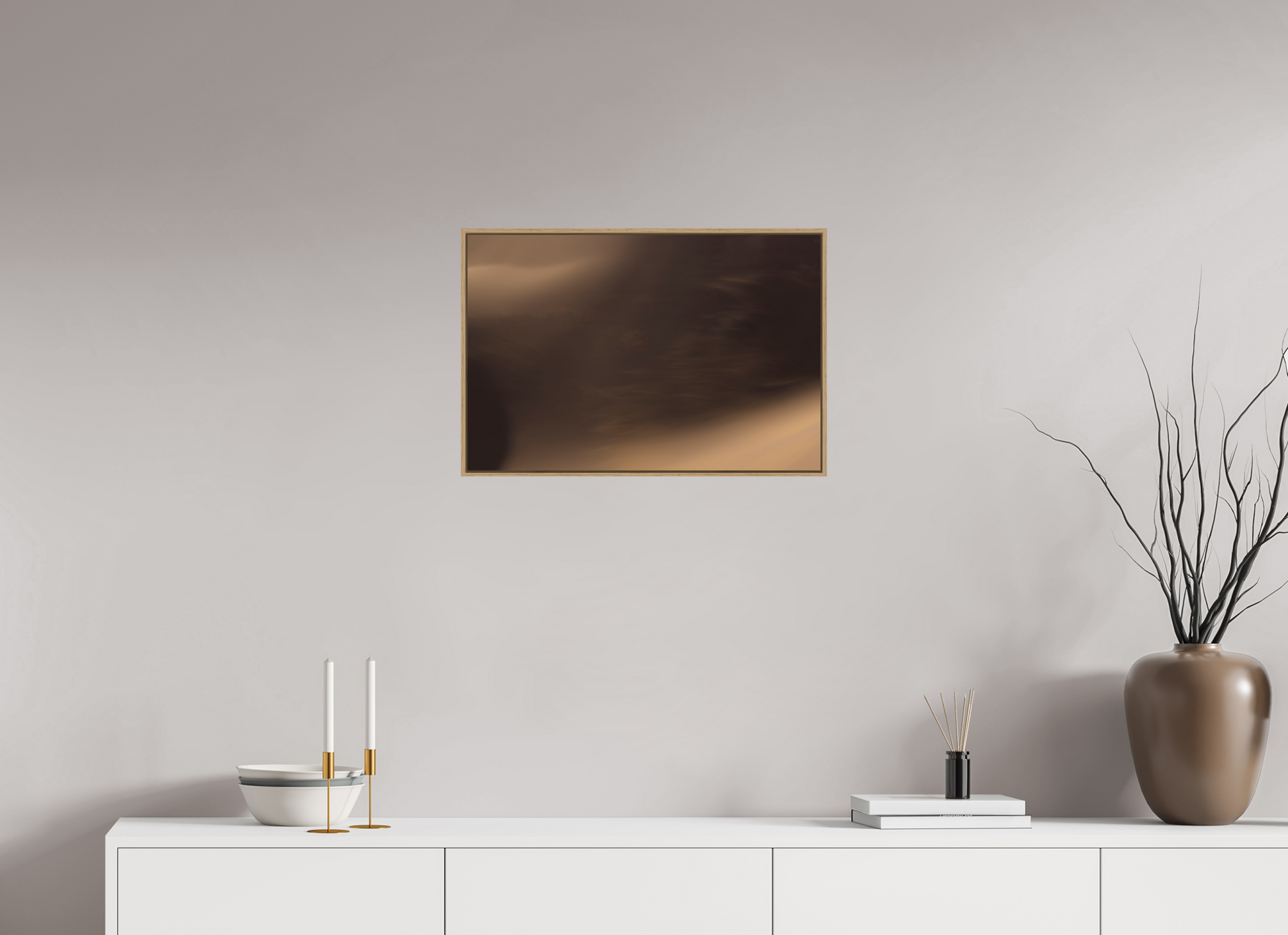 60 x 40 cm, Hahnemühle Baryta - Natural Oak Floater Aeolian