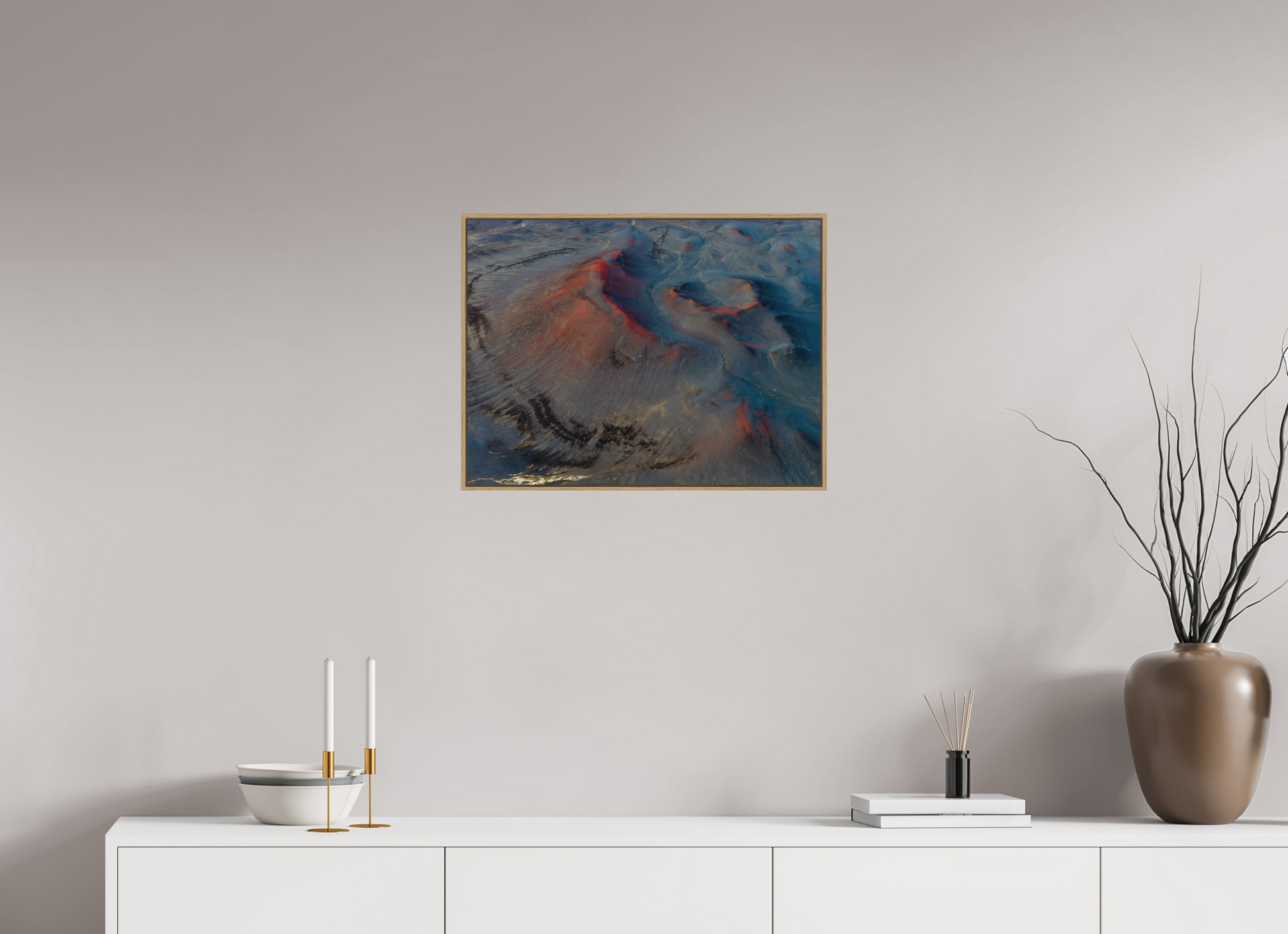60 x 45 cm, Hahnemühle Photo Rag - Natural Oak Floater Slumber