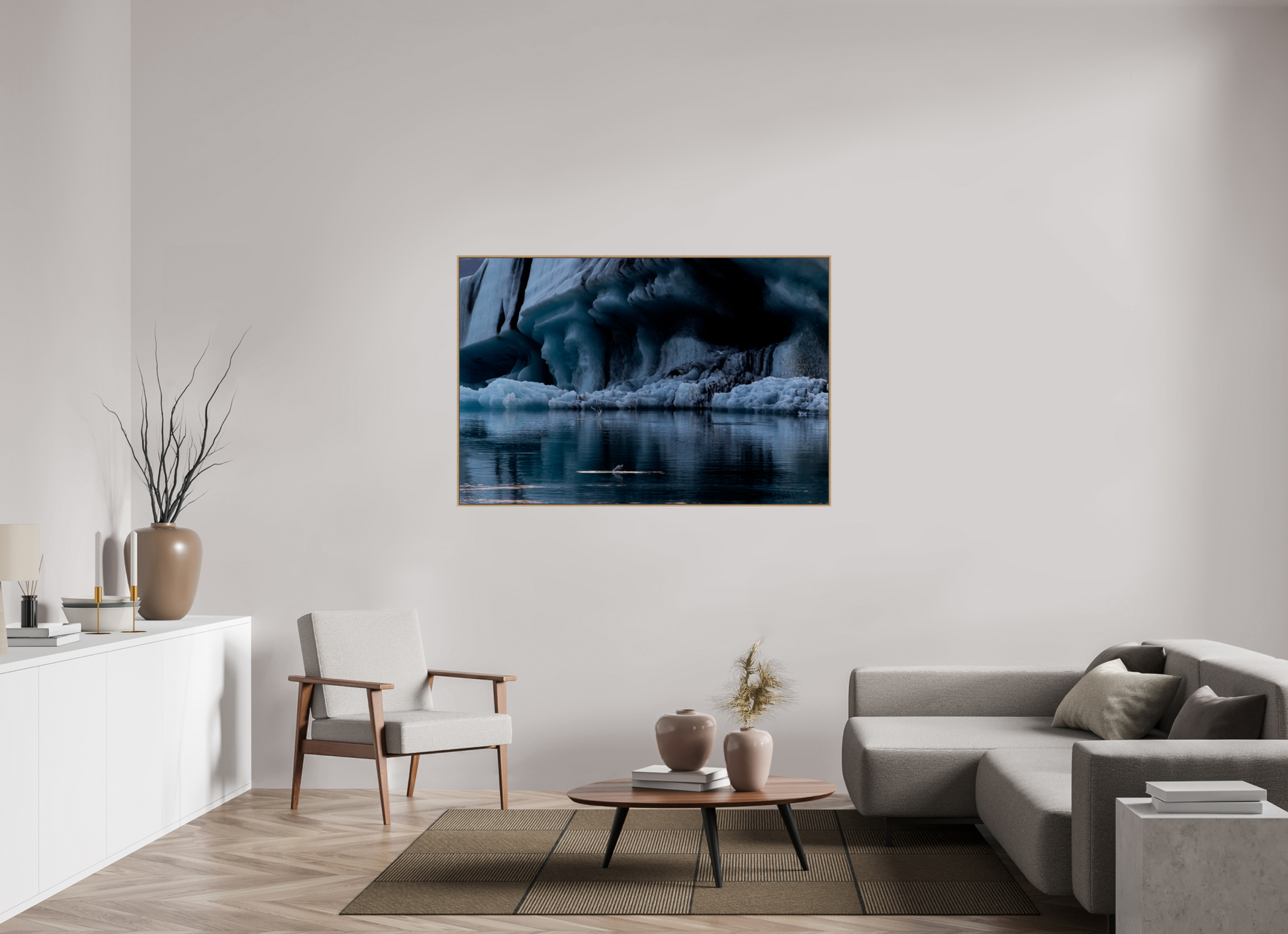 150 x 100 cm, Hahnemühle Baryta - Natural Oak Floater Contrasts