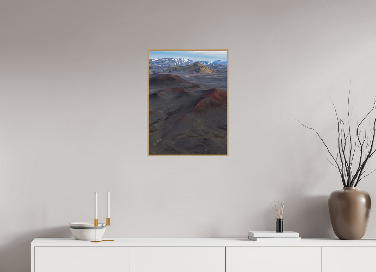 45 x 60 cm, Hahnemühle Photo Rag - Natural Oak Floater Succession