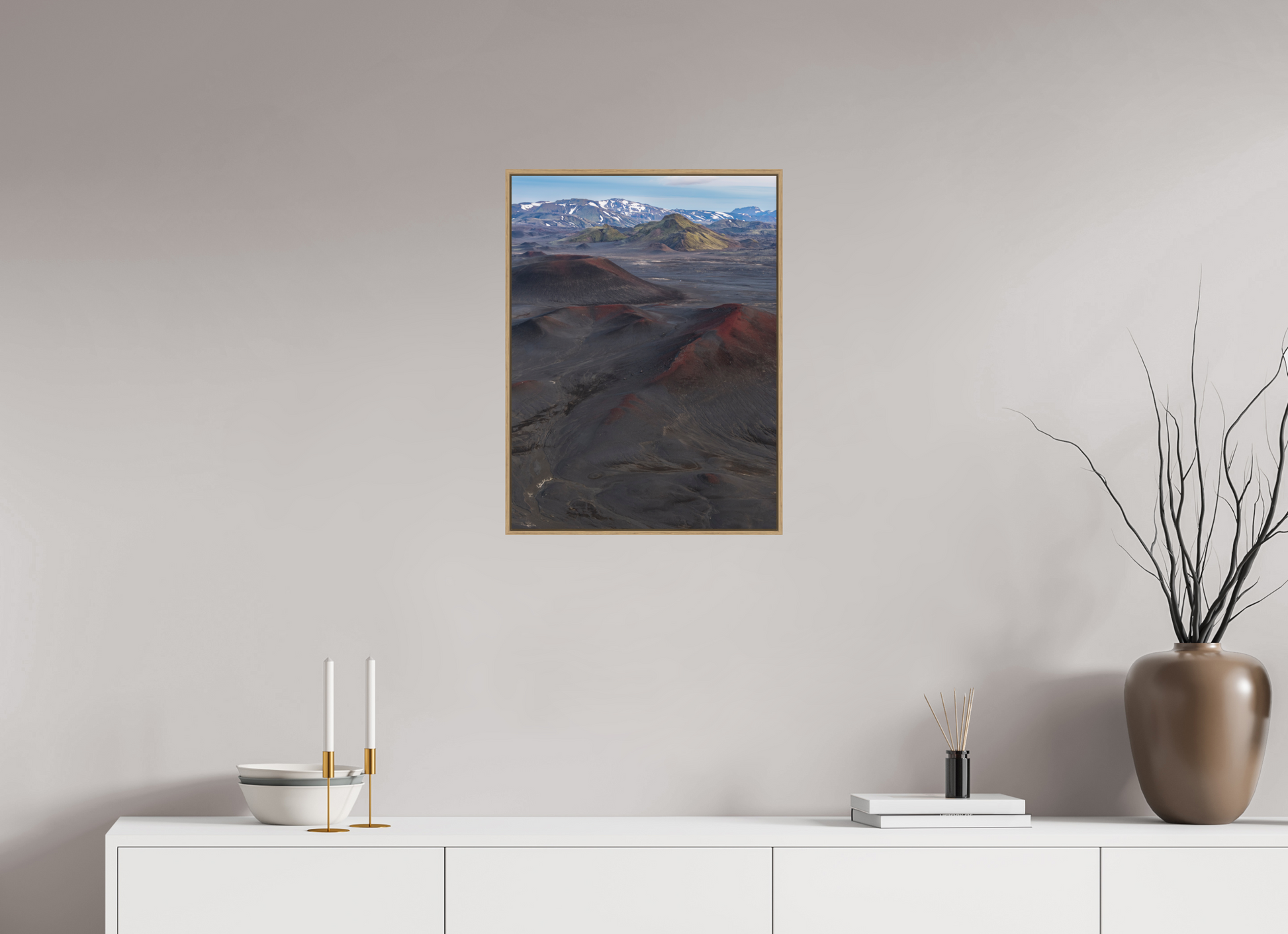 45 x 60 cm, Hahnemühle Photo Rag - Natural Oak Floater Succession