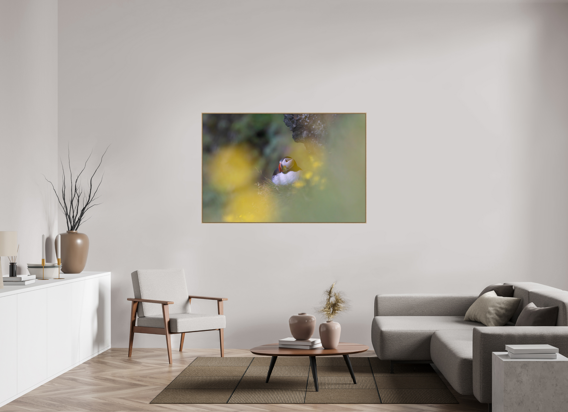150 x 100 cm, Hahnemühle Baryta - Natural Oak Floater Sanctuary