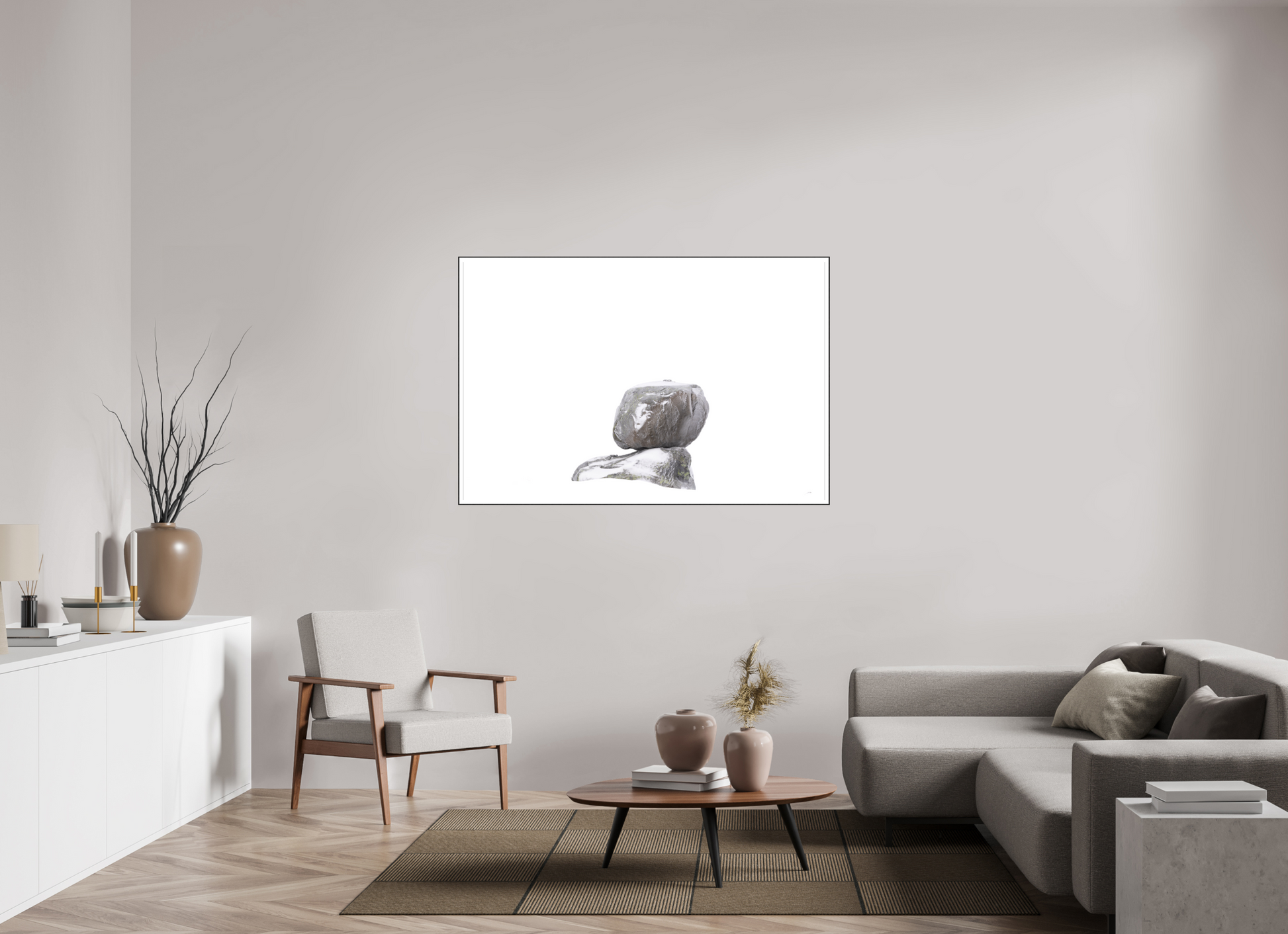 150 x 100 cm, Hahnemühle Photo Rag – Black Oak ArtBox Silence