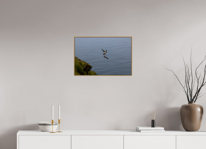 60 x 40 cm, Hahnemühle Baryta - Natural Oak Floater Return