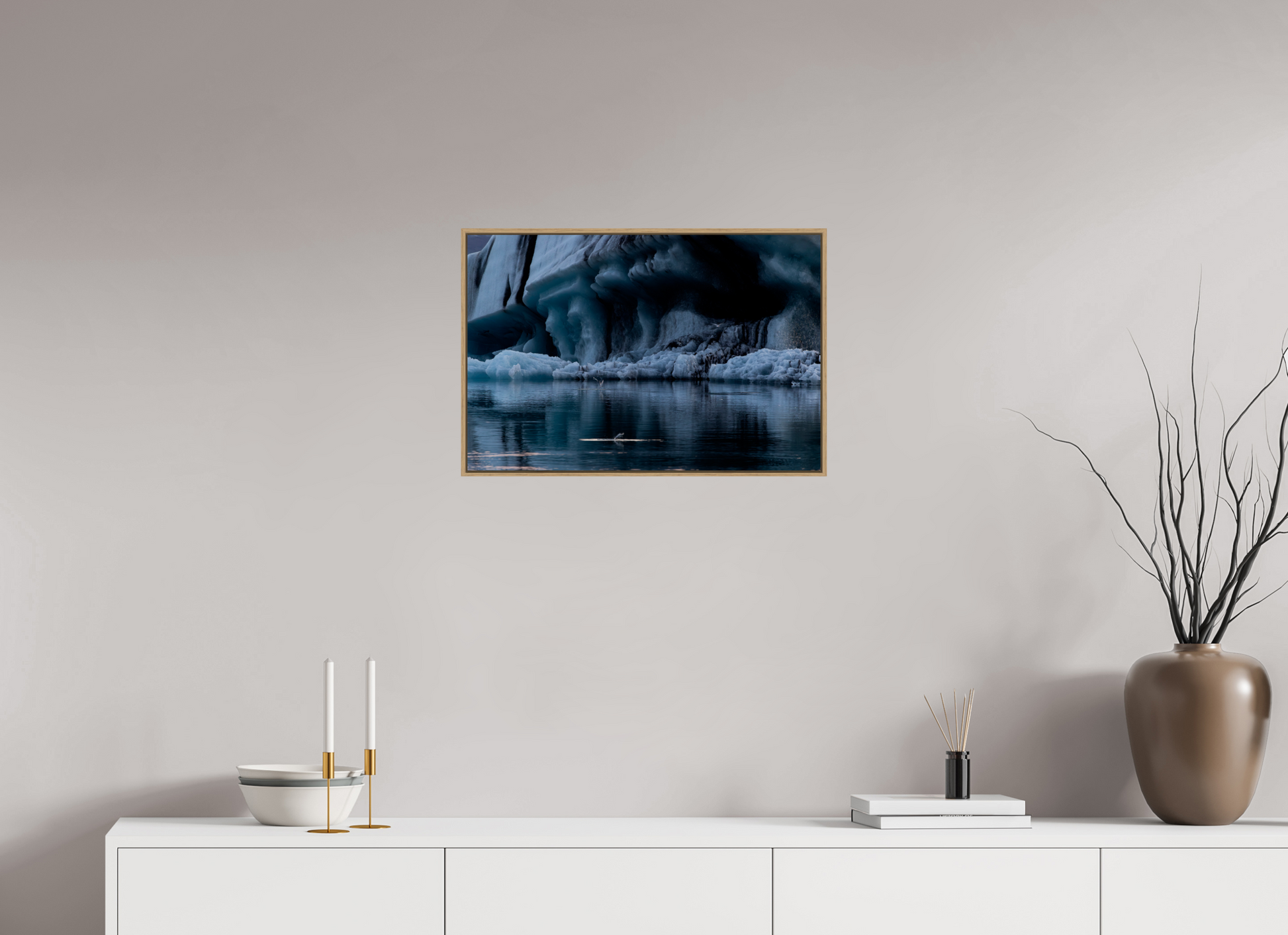 60 x 40 cm, Hahnemühle Baryta - Natural Oak Floater Contrasts