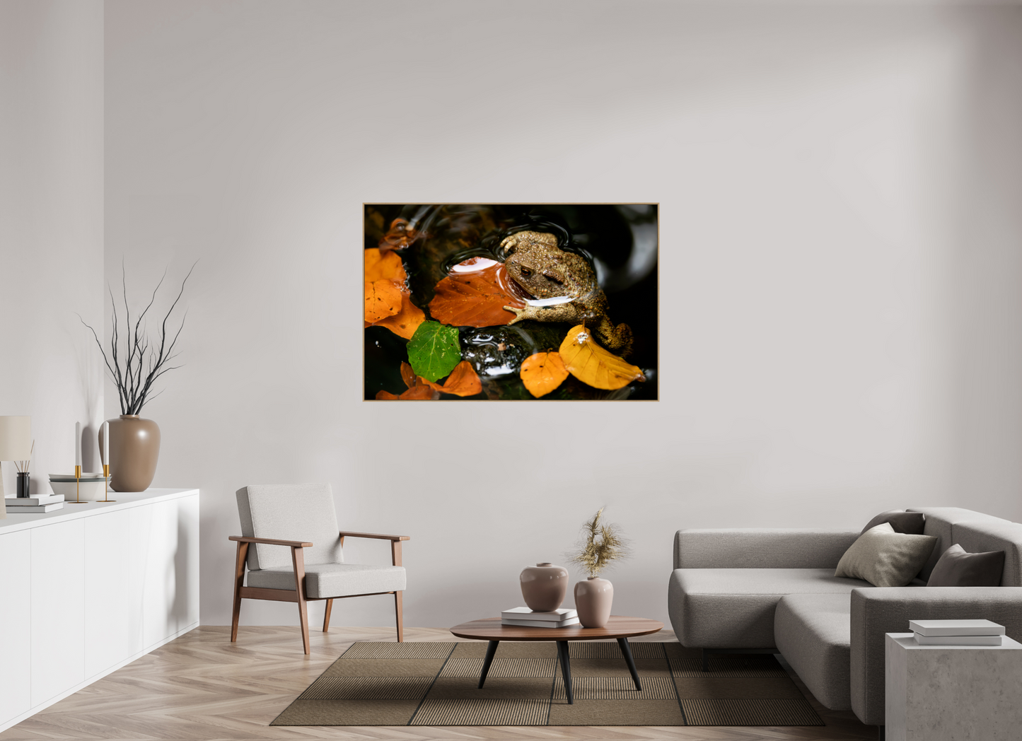 150 x 100 cm, Hahnemühle Baryta - Natural Oak Floater Autumn