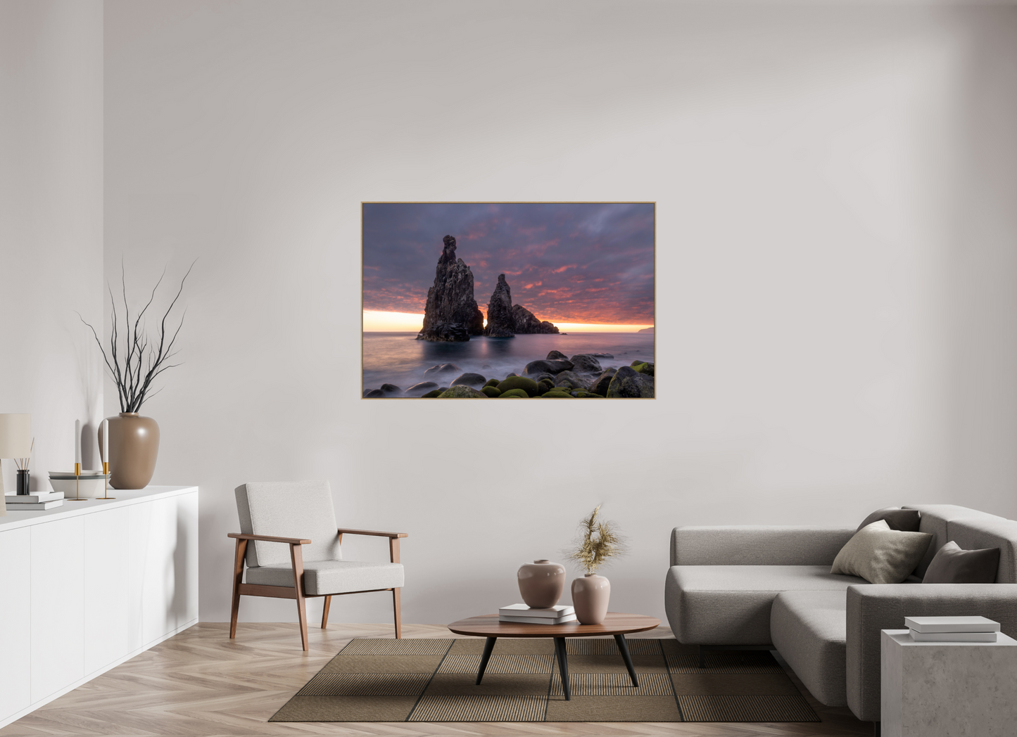 150 x 100 cm, Hahnemühle Baryta - Natural Oak Floater The Guardians
