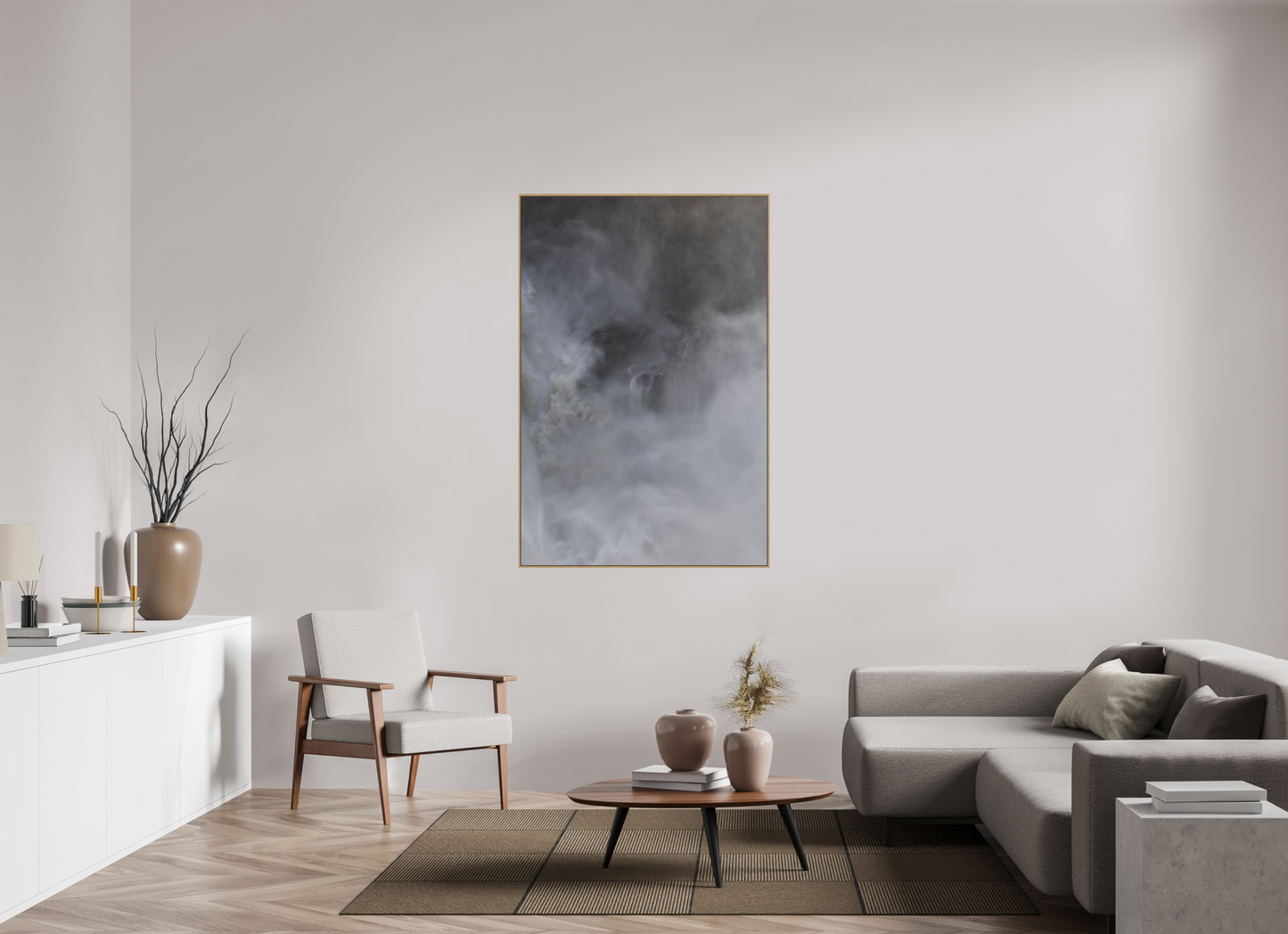 100 x 150 cm, Hahnemühle Photo Rag - Natural Oak Floater Violence