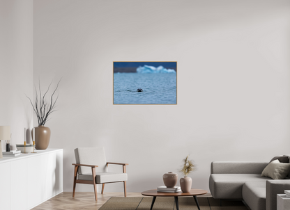 90 x 60 cm, Hahnemühle Baryta - Natural Oak Floater Curiosity