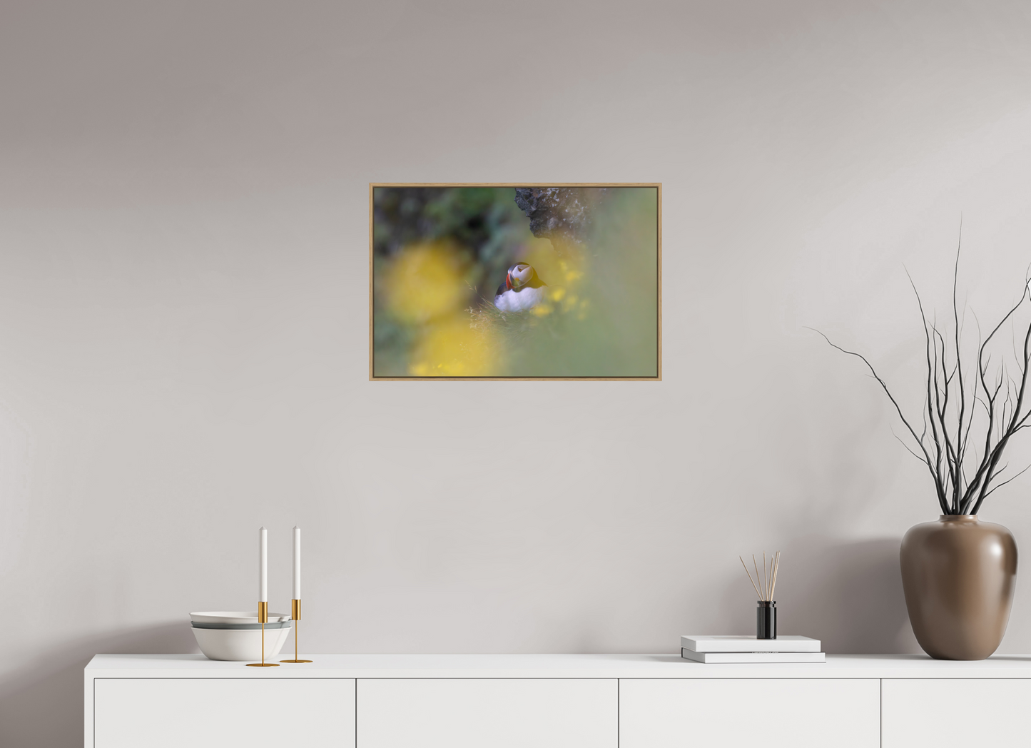 60 x 40 cm, Hahnemühle Baryta - Natural Oak Floater Sanctuary