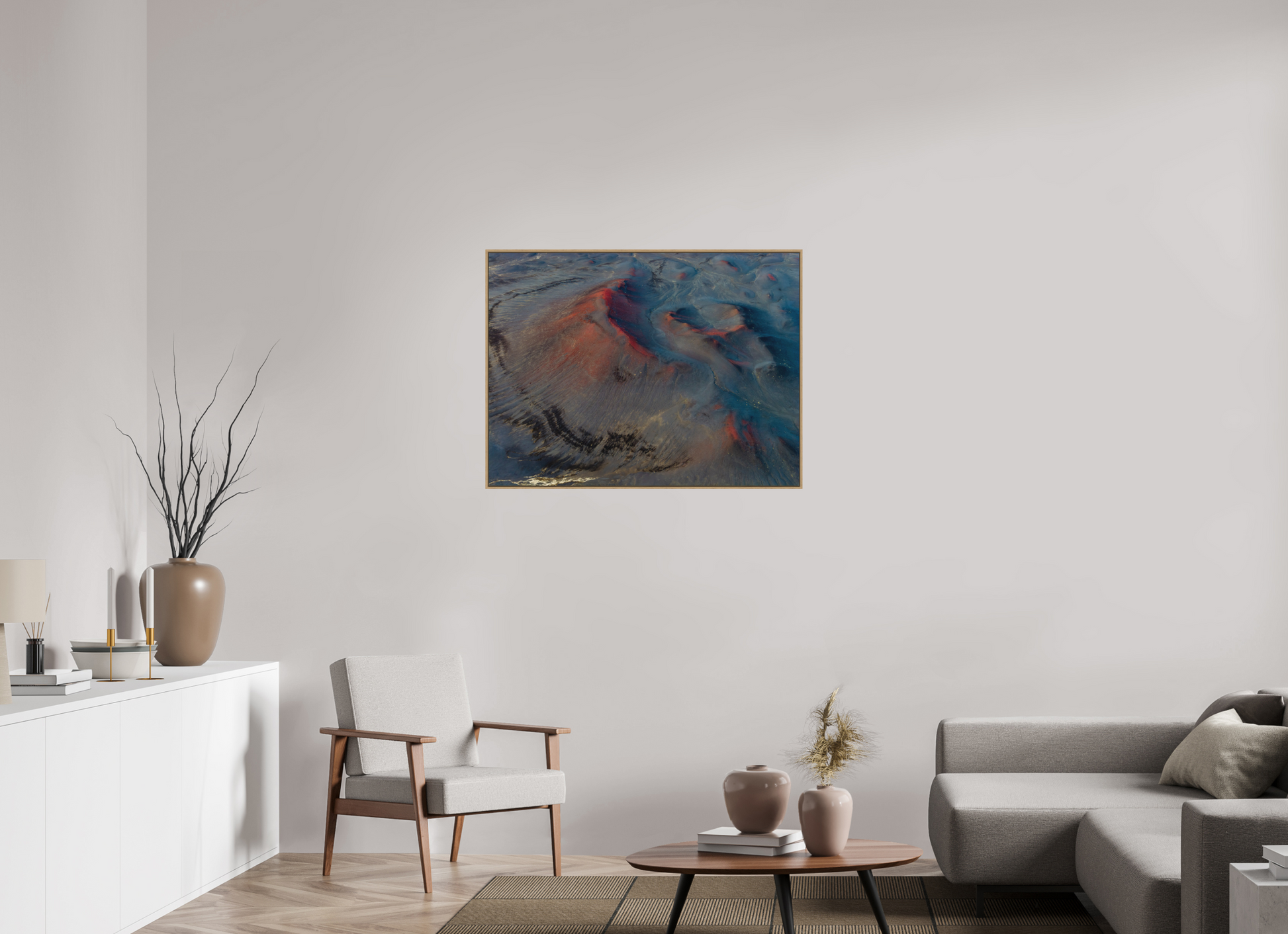 100 x 75 cm, Hahnemühle Photo Rag - Natural Oak Floater Slumber