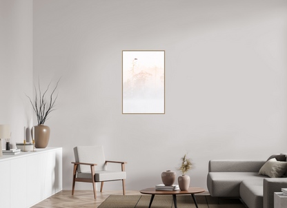 60 x 90 cm, Hahnemühle Photo Rag - Natural Oak Floater The Resident