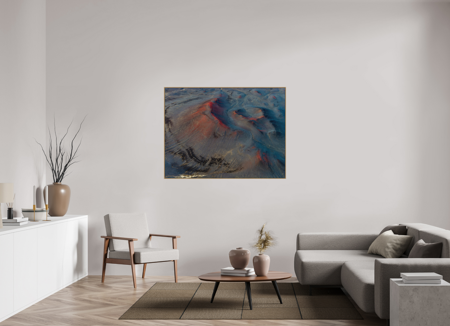 140 x 105 cm, Hahnemühle Photo Rag - Natural Oak Floater Slumber